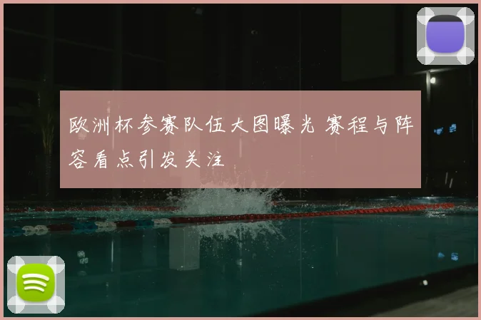 欧洲杯参赛队伍大图曝光 赛程与阵容看点引发关注