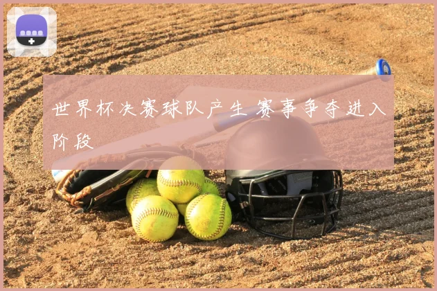 世界杯决赛球队产生 赛事争夺进入阶段